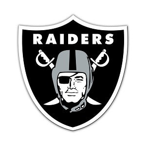 Oakland Raiders --- 12in Logo Magnet