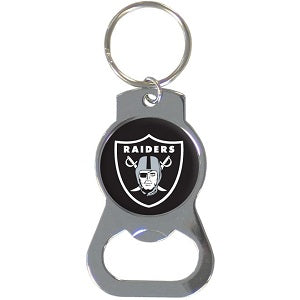Oakland Raiders --- Bottle Opener Key Ring