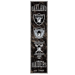 Oakland Raiders --- Distressed Heritage Banner