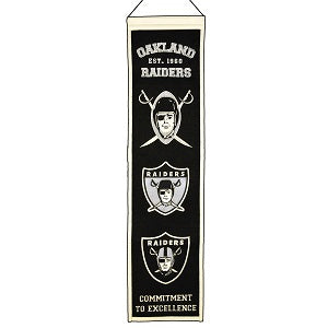 Oakland Raiders --- Heritage Banner
