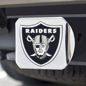 Oakland Raiders --- Chrome Hitch Cover