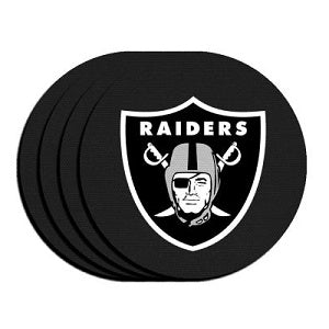 Oakland Raiders --- Neoprene Coasters 4-pk