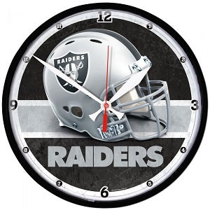 Oakland Raiders --- Round Wall Clock
