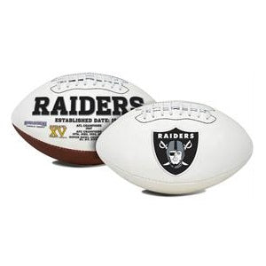 Oakland Raiders --- Signature Series Football