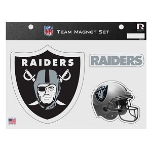Oakland Raiders --- Team Magnet Set