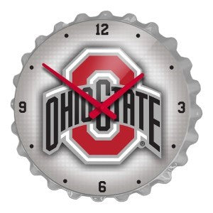 Ohio State Buckeyes --- Bottle Cap Wall Clock
