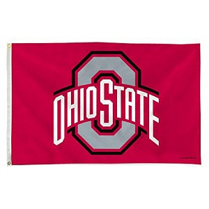 Ohio State Buckeyes --- 3ft x 5ft Flag