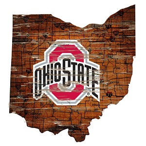 Ohio State Buckeyes --- Roadmap State Sign
