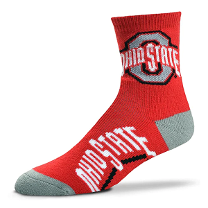 Ohio State Buckeyes --- Team Color Crew Socks