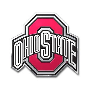 Ohio State Buckeyes --- Team Color Emblem
