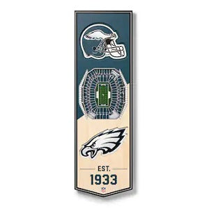 Philadelphia Eagles --- 3-D StadiumView Banner - Small