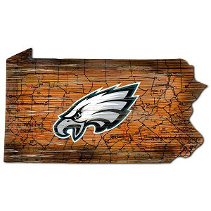 Philadelphia Eagles --- Roadmap State Sign