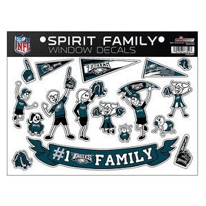 Philadelphia Eagles --- Spirit Family Window Decal