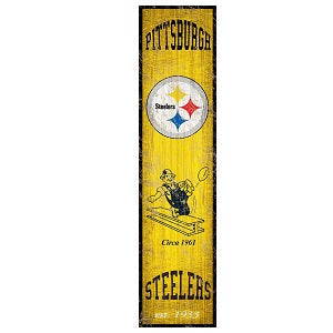 Pittsburgh Steelers --- Distressed Heritage Banner
