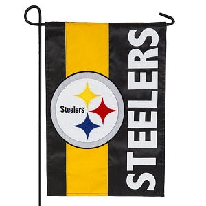 Pittsburgh Steelers --- Embroidered Logo Applique Flag