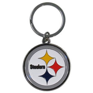 Pittsburgh Steelers --- Enameled Key Ring