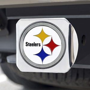 Pittsburgh Steelers --- Chrome Hitch Cover