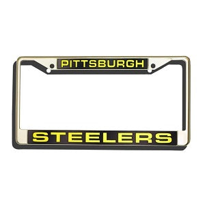 Pittsburgh Steelers --- Laser Cut License Plate Frame