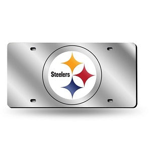 Pittsburgh Steelers --- Mirror Style License Plate