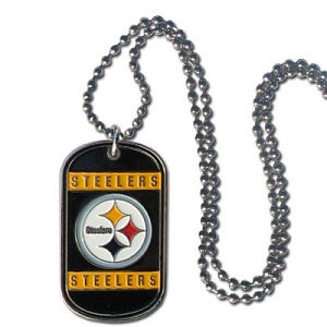 Pittsburgh Steelers --- Neck Tag Necklace