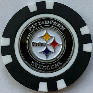 Pittsburgh Steelers --- Poker Chip Ball Marker