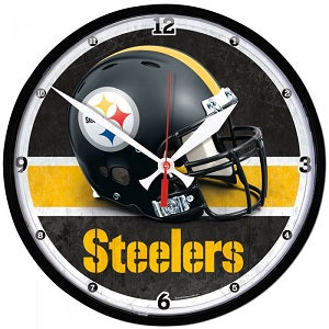 Pittsburgh Steelers --- Round Wall Clock