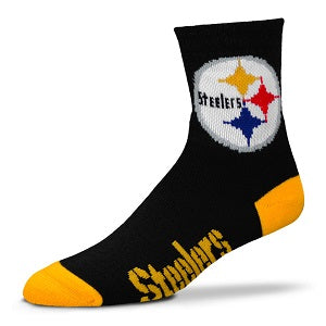 Pittsburgh Steelers --- Team Color Crew Socks