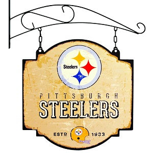 Pittsburgh Steelers --- Vintage Tavern Sign