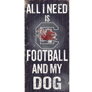 SC Gamecocks --- All I Need Wood Sign