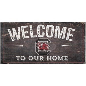 SC Gamecocks --- Welcome to Our Home Sign