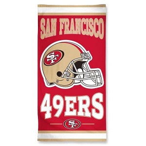 San Francisco 49ers --- Beach Towel