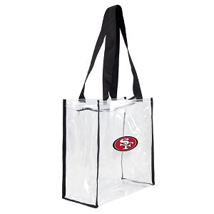 San Francisco 49ers --- Clear Square Stadium Tote