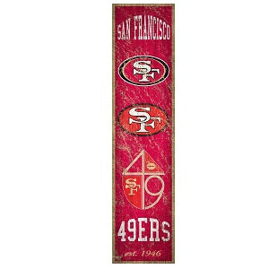 San Francisco 49ers --- Distressed Heritage Banner