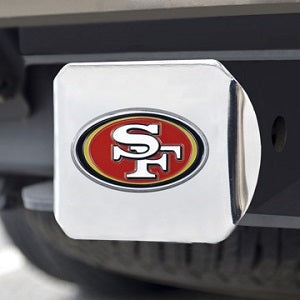 San Francisco 49ers --- Chrome Hitch Cover