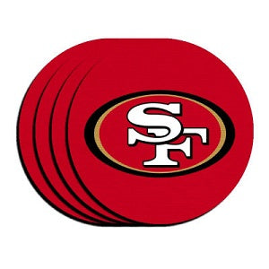 San Francisco 49ers --- Neoprene Coasters 4-pk