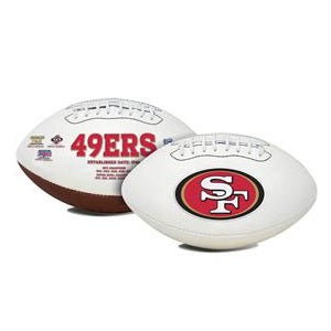 San Francisco 49ers --- Signature Series Football