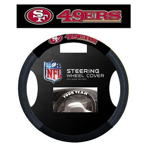 San Francisco 49ers --- Steering Wheel Cover