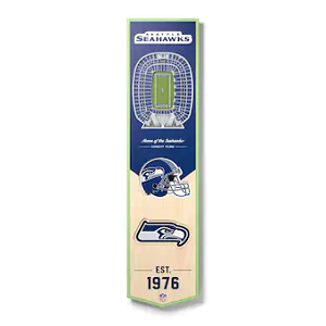 Seattle Seahawks --- 3-D StadiumView Banner - Large