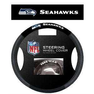 Seattle Seahawks --- Steering Wheel Cover
