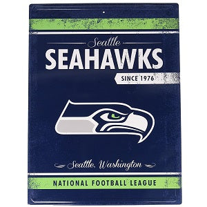 Seattle Seahawks --- Team Tin Sign