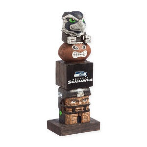 Seattle Seahawks --- Tiki Totem Pole