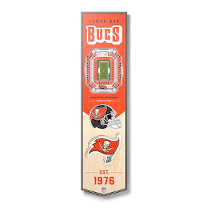 Tampa Bay Buccaneers --- 3-D StadiumView Banner - Large