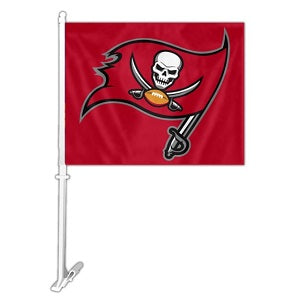 Tampa Bay Buccaneers --- Car Flag