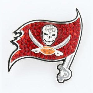 Tampa Bay Buccaneers --- Crystal Logo Pin