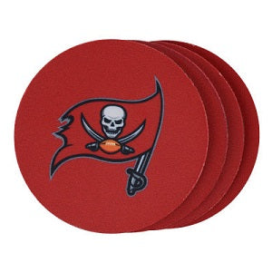 Tampa Bay Buccaneers --- Neoprene Coasters 4-pk