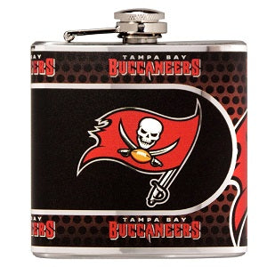 Tampa Bay Buccaneers --- Stainless Steel Flask