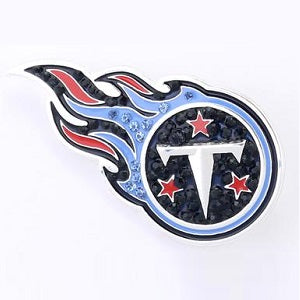 Tennessee Titans --- Crystal Logo Pin