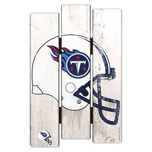 Tennessee Titans --- Wood Fence Sign