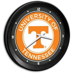 Tennessee Vols --- Ribbed Frame Wall Clock