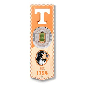 Tennessee Vols --- 3-D StadiumView Banner - Small